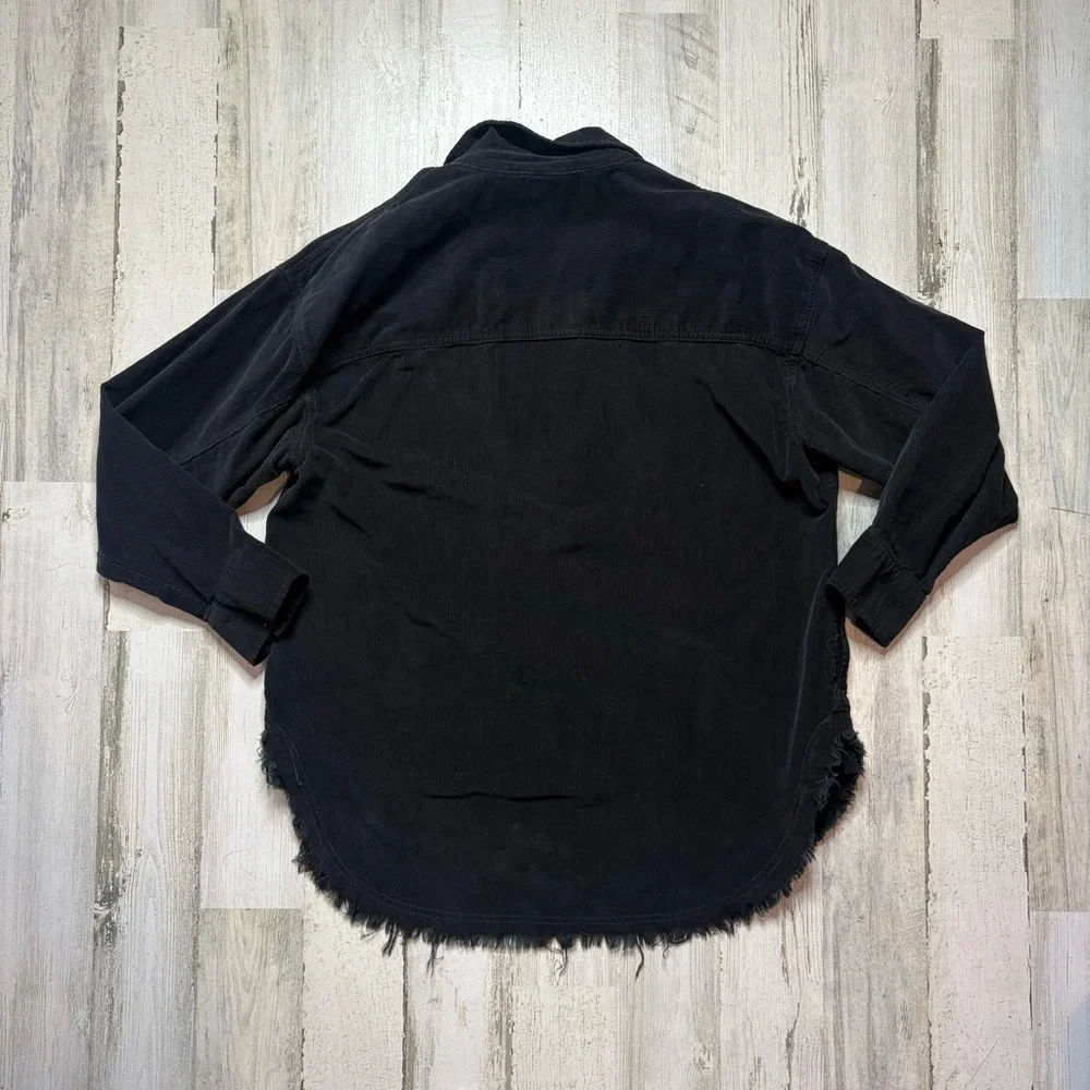 Aerie Offline Corduroy Quarter Zip Pullover Jacket Size Small